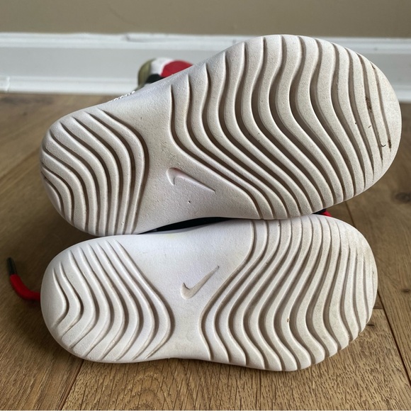 Nike Flex Runner TD Shoes ‘University Red Black’ Size 7c - Picture 7 of 10